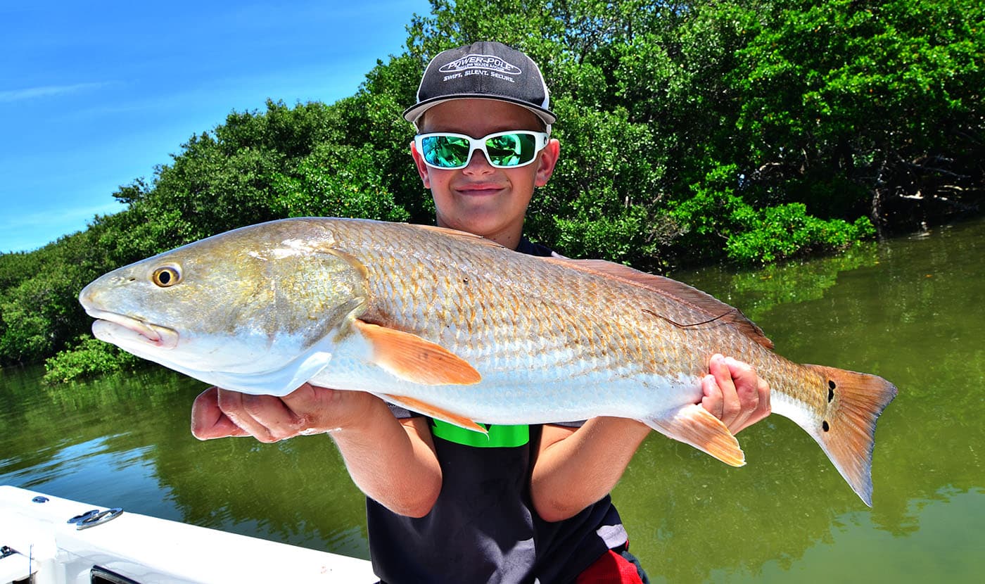 Capt. Jim Lemke on the Nature Coast flats