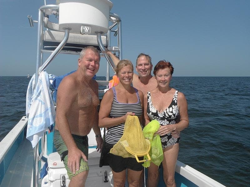 Scalloping in Homosassa Florida