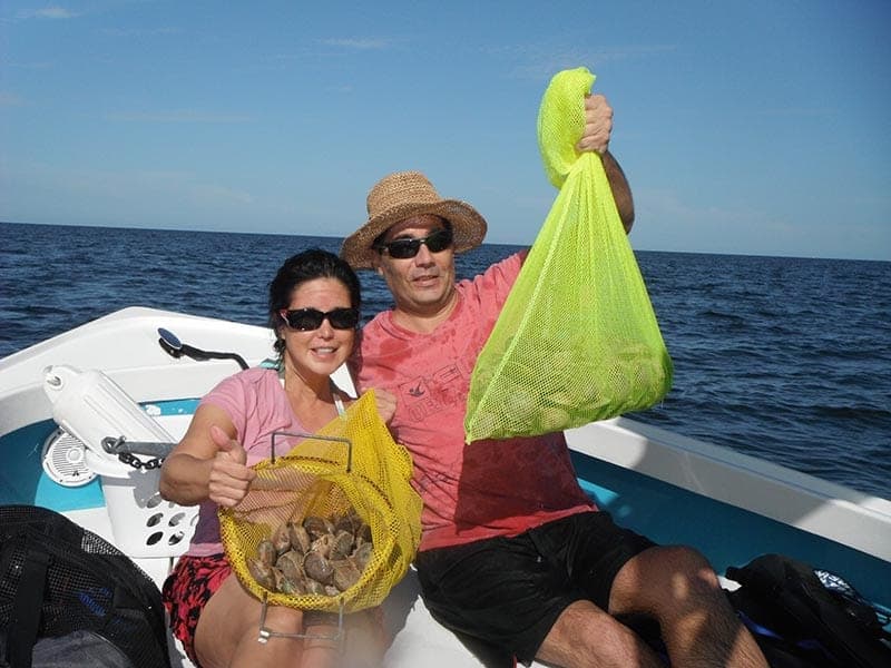 Crystal River scalloping trip