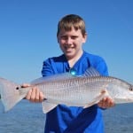 Tampa Winter Fishing Charter Redfish